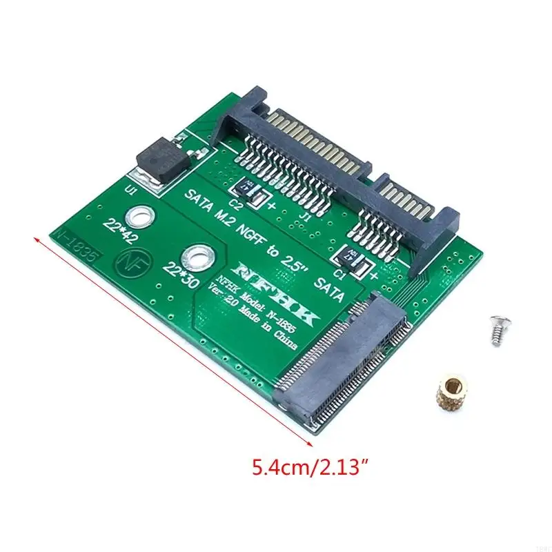 T8WC para M.2 NGFF para Key SSD para Adaptador 2,5" para M.2 PCI SSD Converter Ri