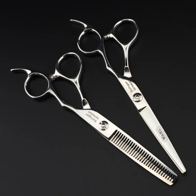 Titan high quality japan steel cut thinning 6inch barber tools shears pet dog cat grooming scissors