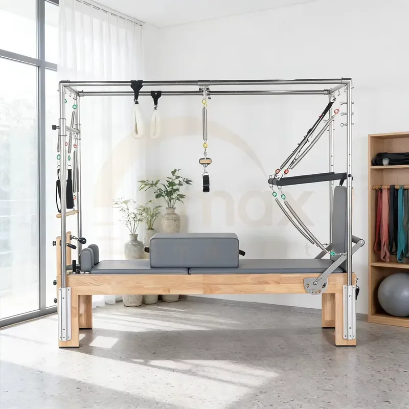 for Cadillac Reformer Microfiber Leather Eco-friendly Oak Wooden Customizable Colors for Home Office