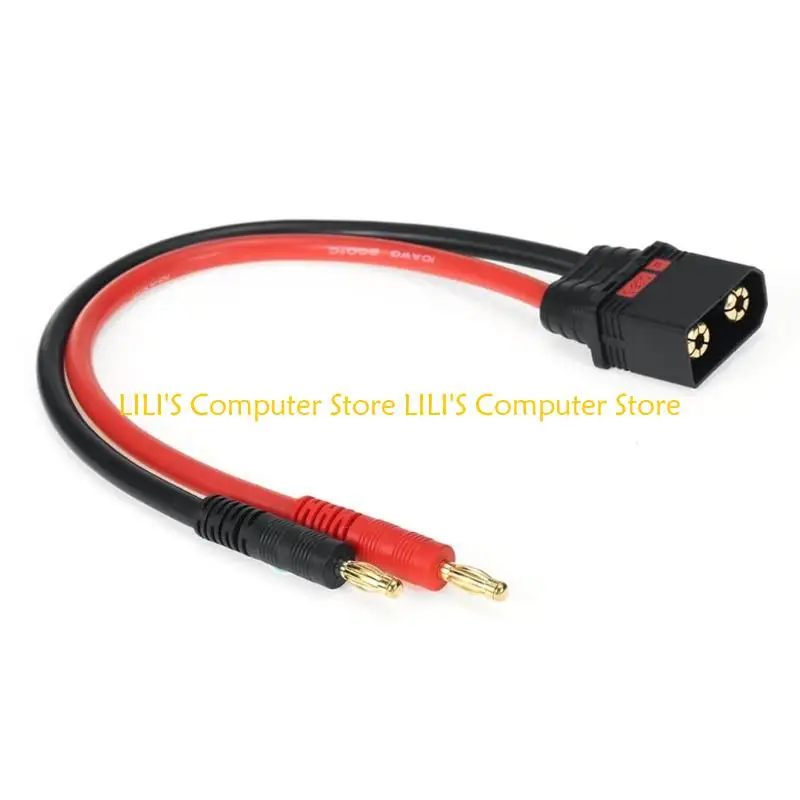 

A52B QS8 Charging to 4mm Banana Connectors Plug Cable 10AWG
