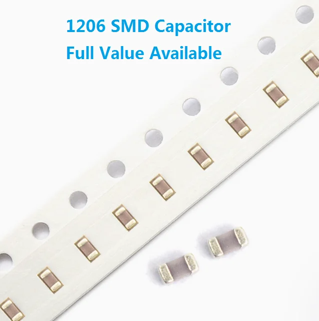 100PC 1206 1NF 2.2N…