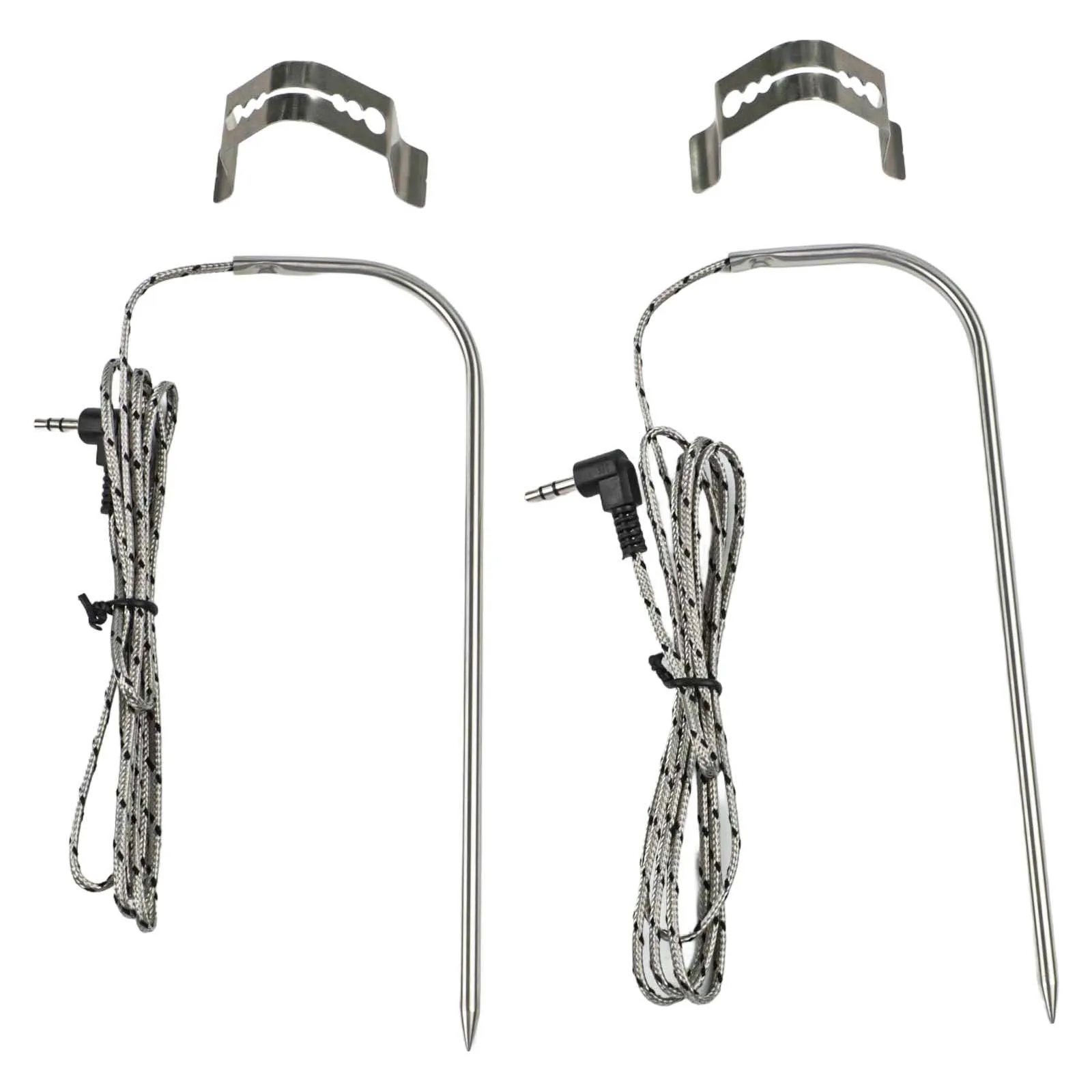 

With Clips Meat Probes Grilling Roasting Temperature Measurement Grill BBQ German Resistance Sensor For BBQ Grill