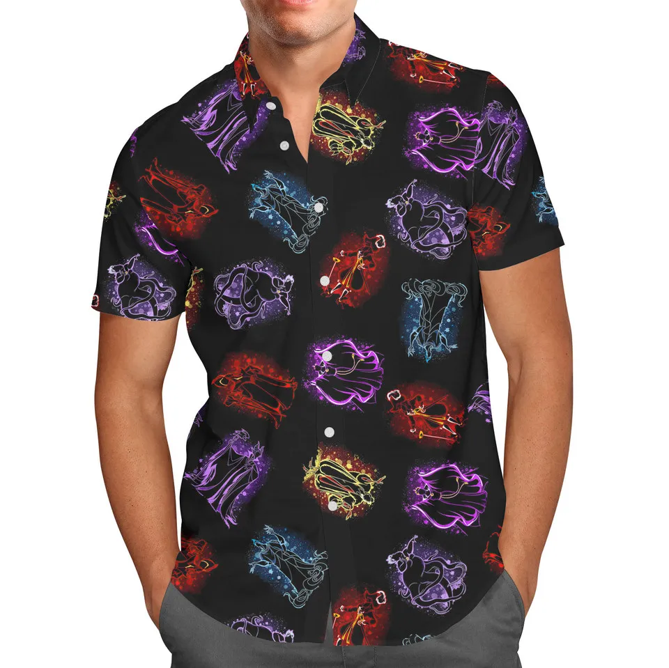 

2024 Disney Halloween Hawaiian Men's Shirt