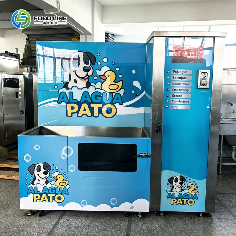 Custom Silent Constant Temperature Pet Washer, Sterilizing Function, Easy to Operate Universal Cat Dog Grooming Equipment