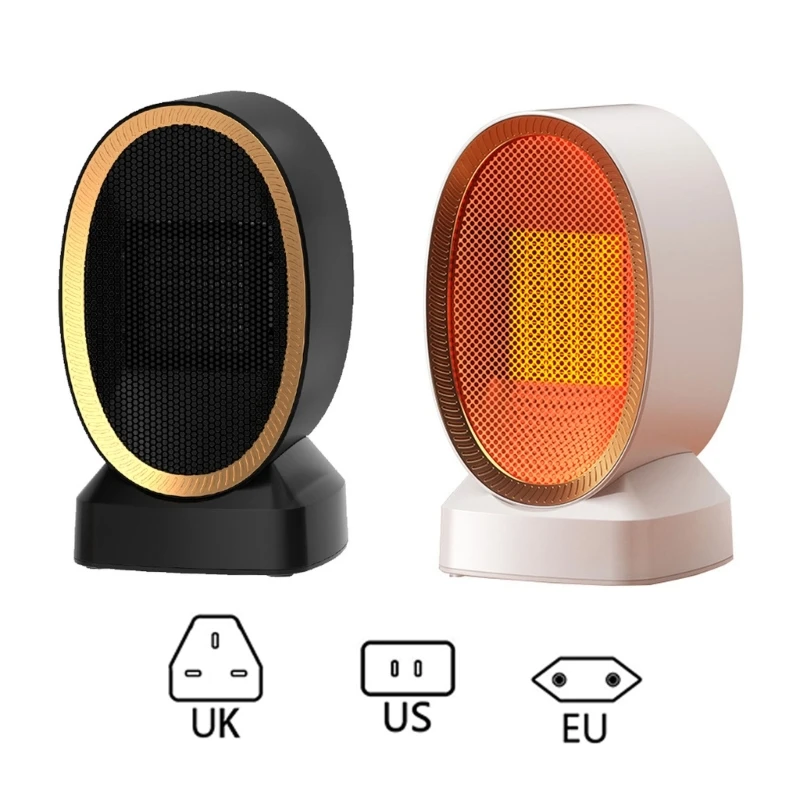 

Electric Space Heater 1200W Ceramic Fast Heating Small Heater For Indoor Dropship