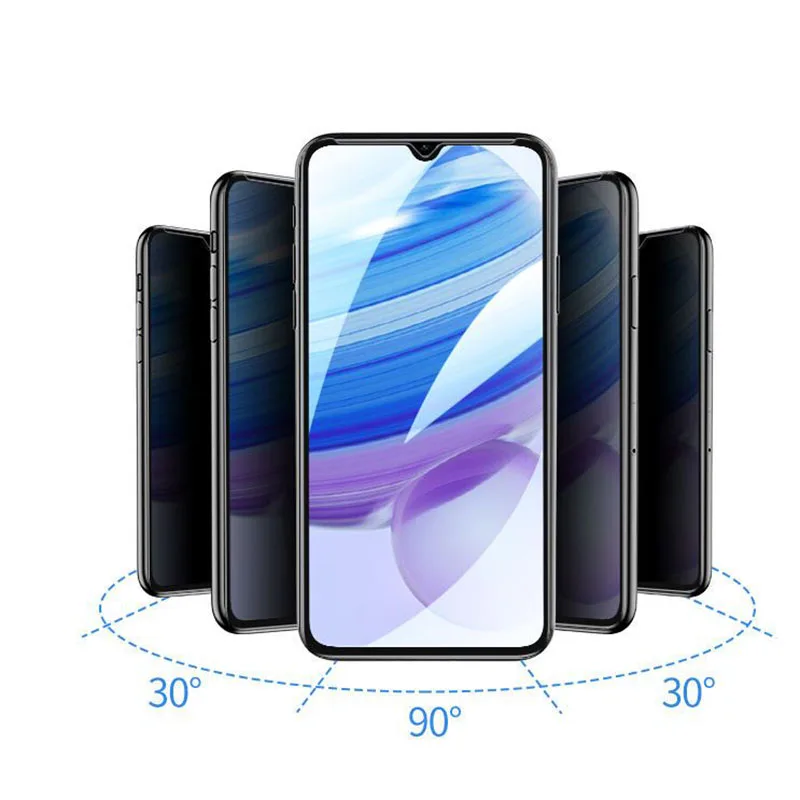 For Samsung Galaxy M34 5G Anti Spy Tempered Glass Privacy Screen Protector For Samsung M32 M13 M21 2021 Protective Film Cover