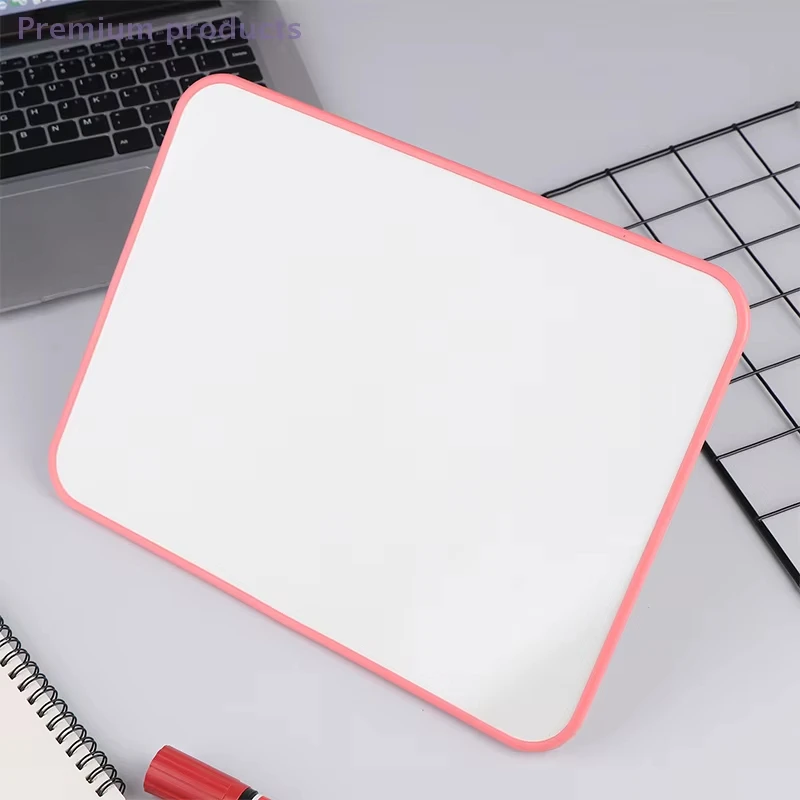 1PC Multi-Color Erasable Writing Board Study Room Desktop Drawing Board Teaching Double-Sided Small Whiteboard Handwriting Board