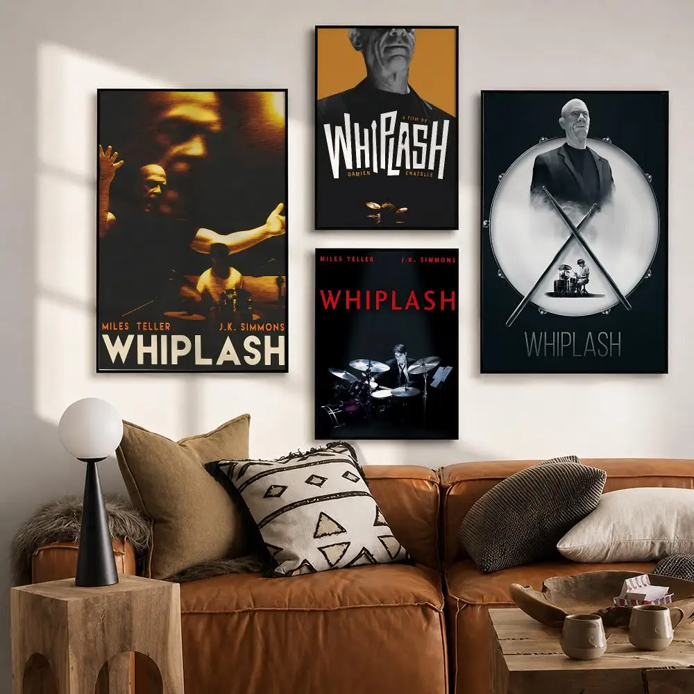 Jazz Drummer Film Whiplash Poster HD poster wall art self-stick no-residue for home cafe office great gift