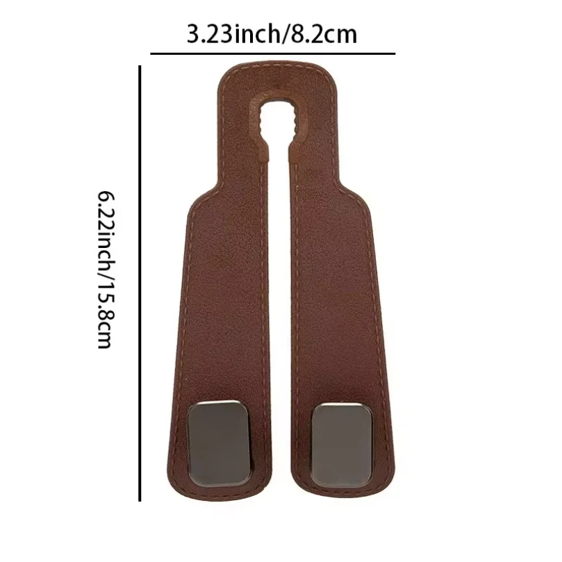 Car Headrest Hooks Hanger for Bags Seat Back Organizer Holder Clips Auto Fastener Hooks Car St