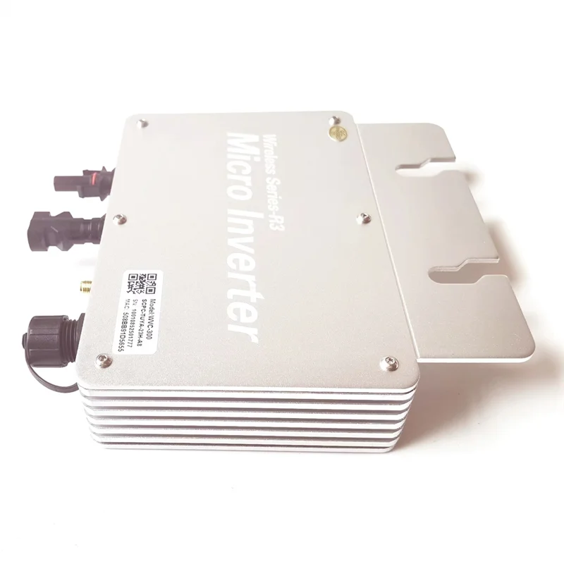 MPPT Grid Tie Solar PV Inverter With Tuya APP Micro-Type PV Solar Converter DC22-60V To AC220V 110V For PV Panels