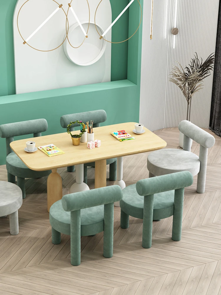 **Solid Wood Children's Learning Table