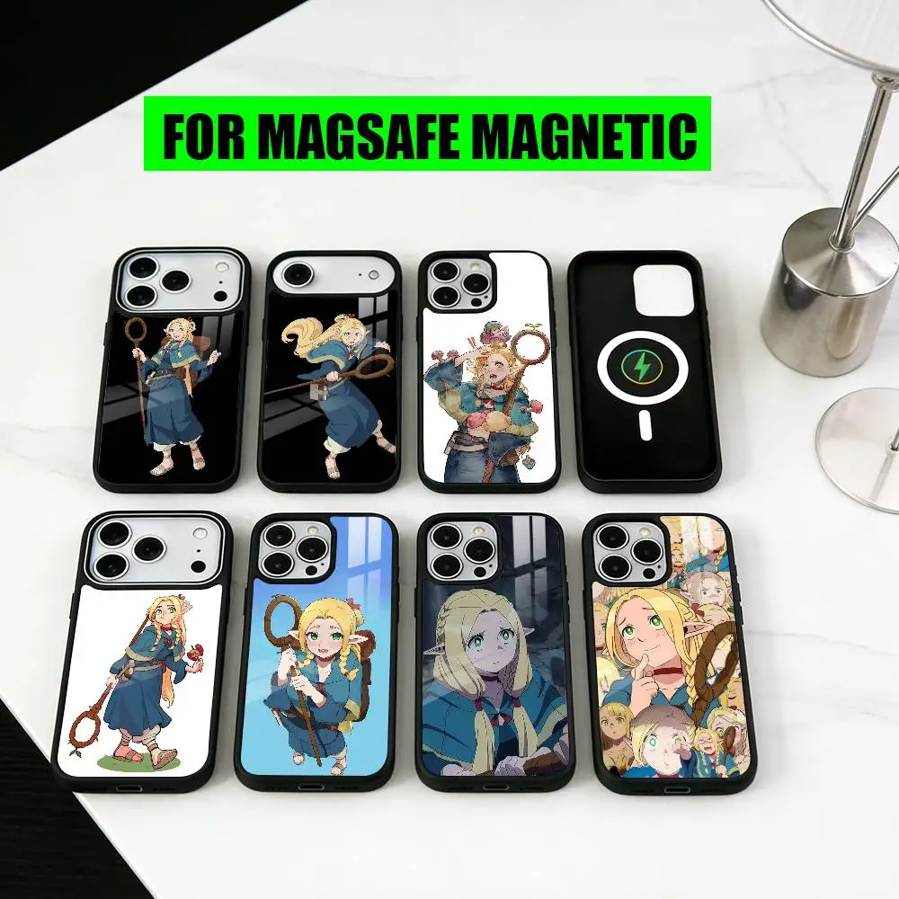 

Delicious in M-Marcille D-Donato Dungeon Phone Case For iPhone17,16,15,14,13,12,11 Plus,Magnetic For Magsafe Wireless Charging