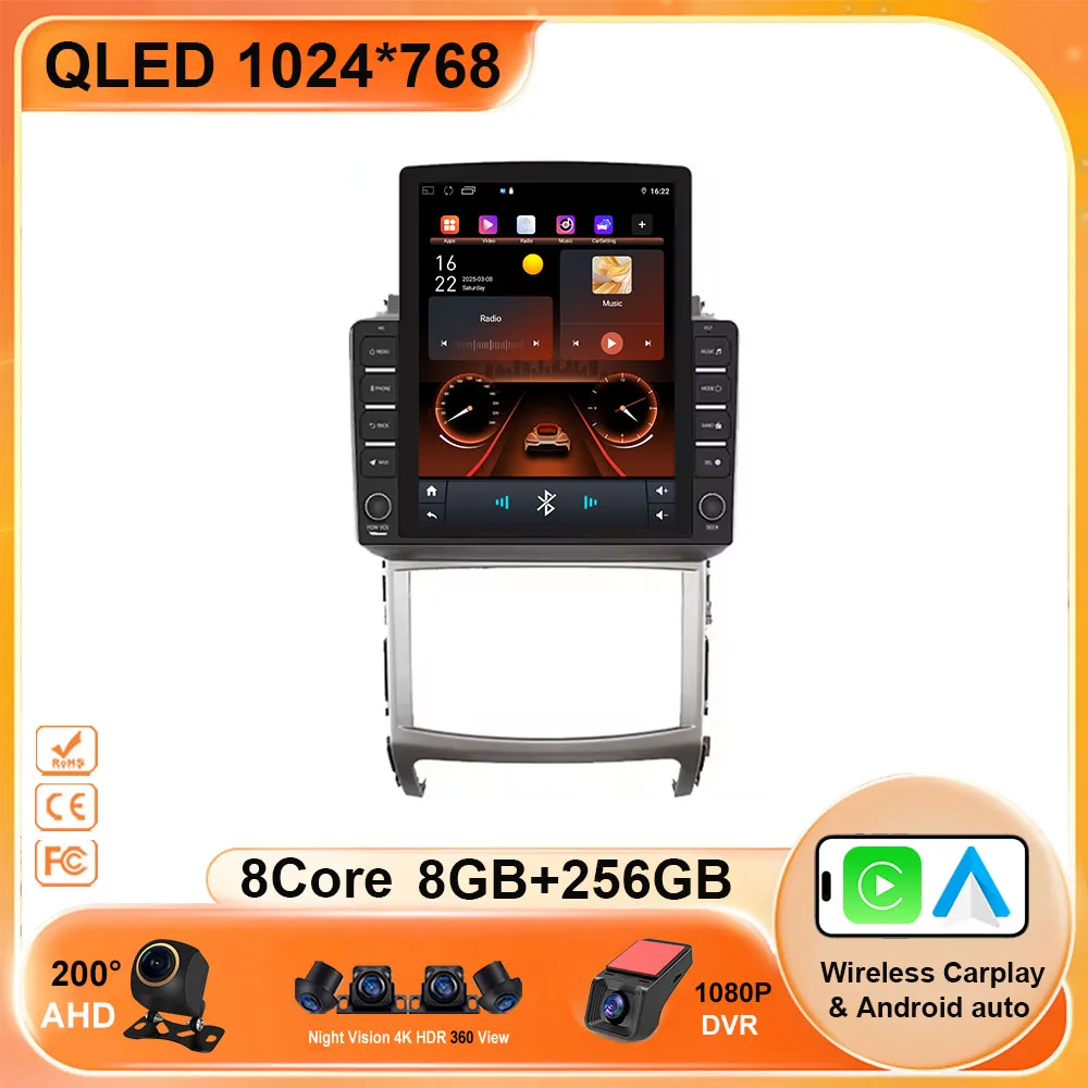 9.7 Android 15.0 Car Radio for HYUNDAI iX-55 2008-2012 Veracruz 2007-2012 GPS Navigation Multimedia Player CStereo Head Unit