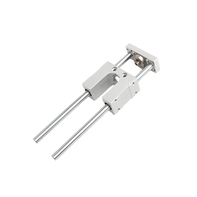 FEN Cylinder Guide Unit Pneumatic Linear Guide Bracket Dual Rod Guide Support for MI/C85 Cylinder Support FEN12/16/20/25-GF/KF