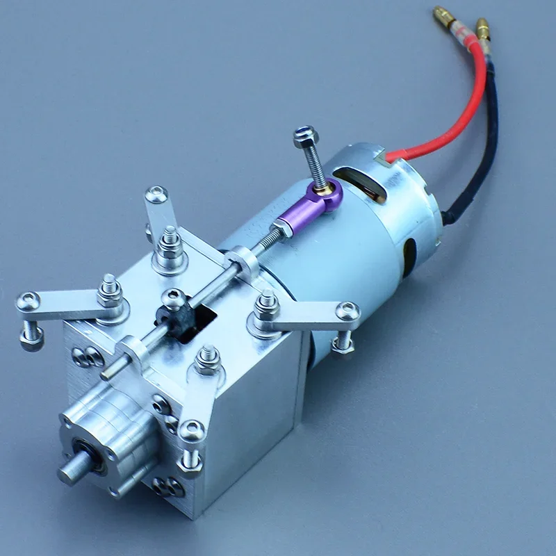 RC トラックメタル 2 ギアギアボックスシミュレーショントランスミッション 1/14 タミヤ SCANIA 770S VOLVO BENZ MAN TGX カーアクセサリー用