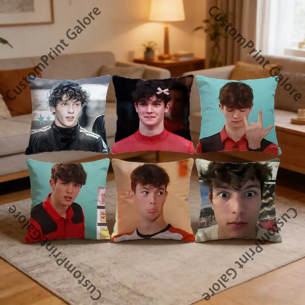 

O-Oliver 87 B-BearmanS Square Throw Pillow Cover Multiple Sizes Soft for Sofa Bedroom Living Room Home Decorative