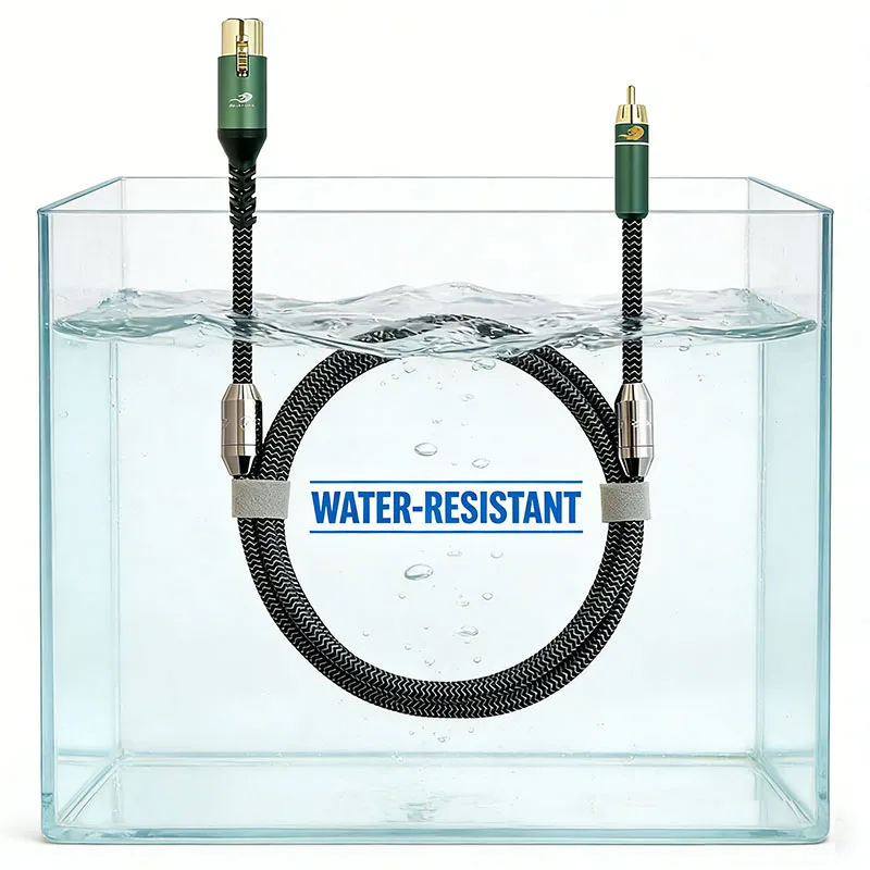 

GOLLEY LION RCA to XLR Female Audio Cable - Gold-Plated Shielded Adapter for Mixer, PA System, Studio