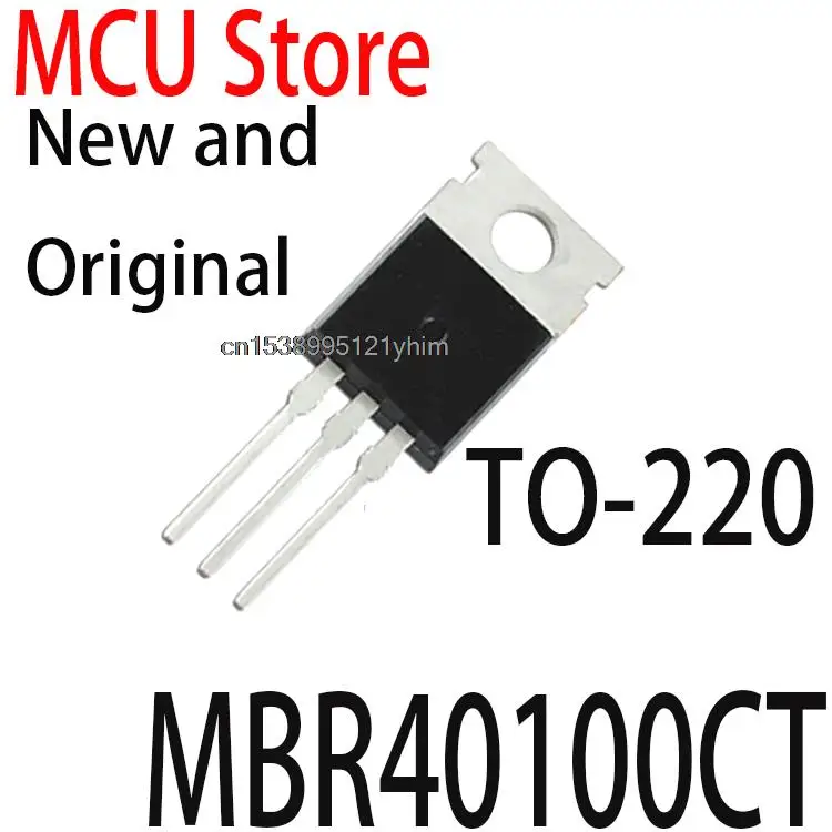 10PCS New and Original  40100CT TO-220 MBR40100CT