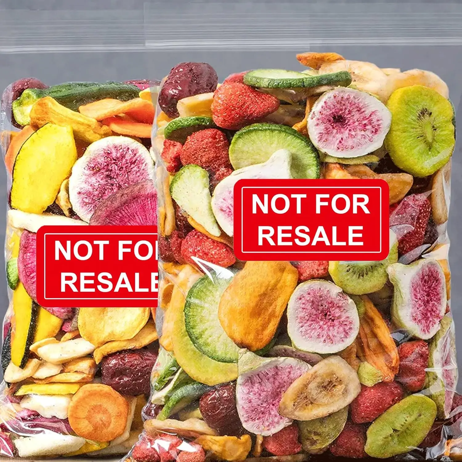 Stiker Tidak Dapat Dijual Kembali 1 x 2 Inci Label Tidak Dapat Dijual Kembali untuk Inventaris, 500 Pcs Per Gulungan Stiker Inventaris