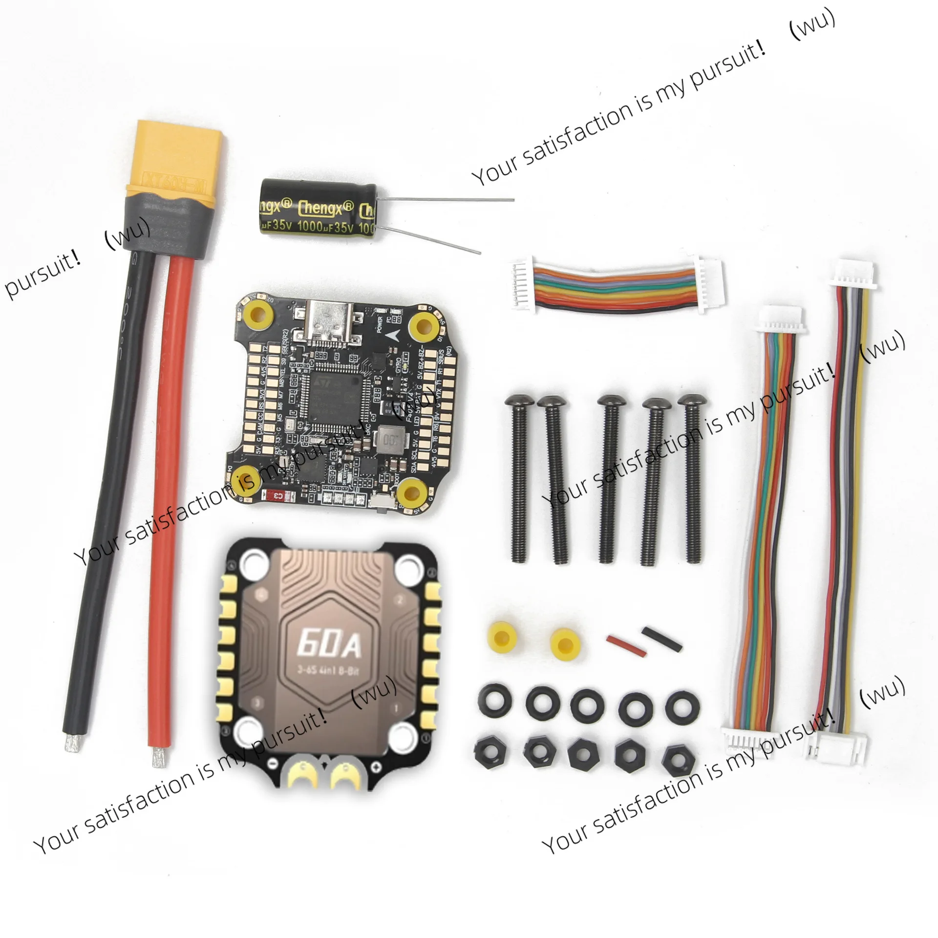 30.5mm F405 V4 55A 60A Flight Controller Stack FPV Drone Combo 3-6S Bluetooth Config