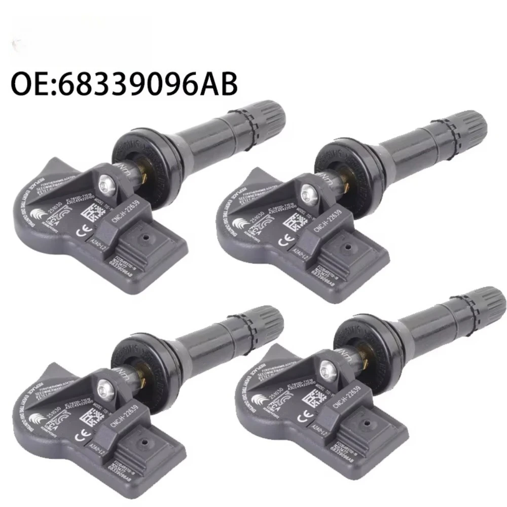 

Sensor de presión de neumáticos TPMS 68339096AB 68339096AA 433MHZ para Jeep Wrangler JL Grand Cherokee Wagoneer Gladiator
