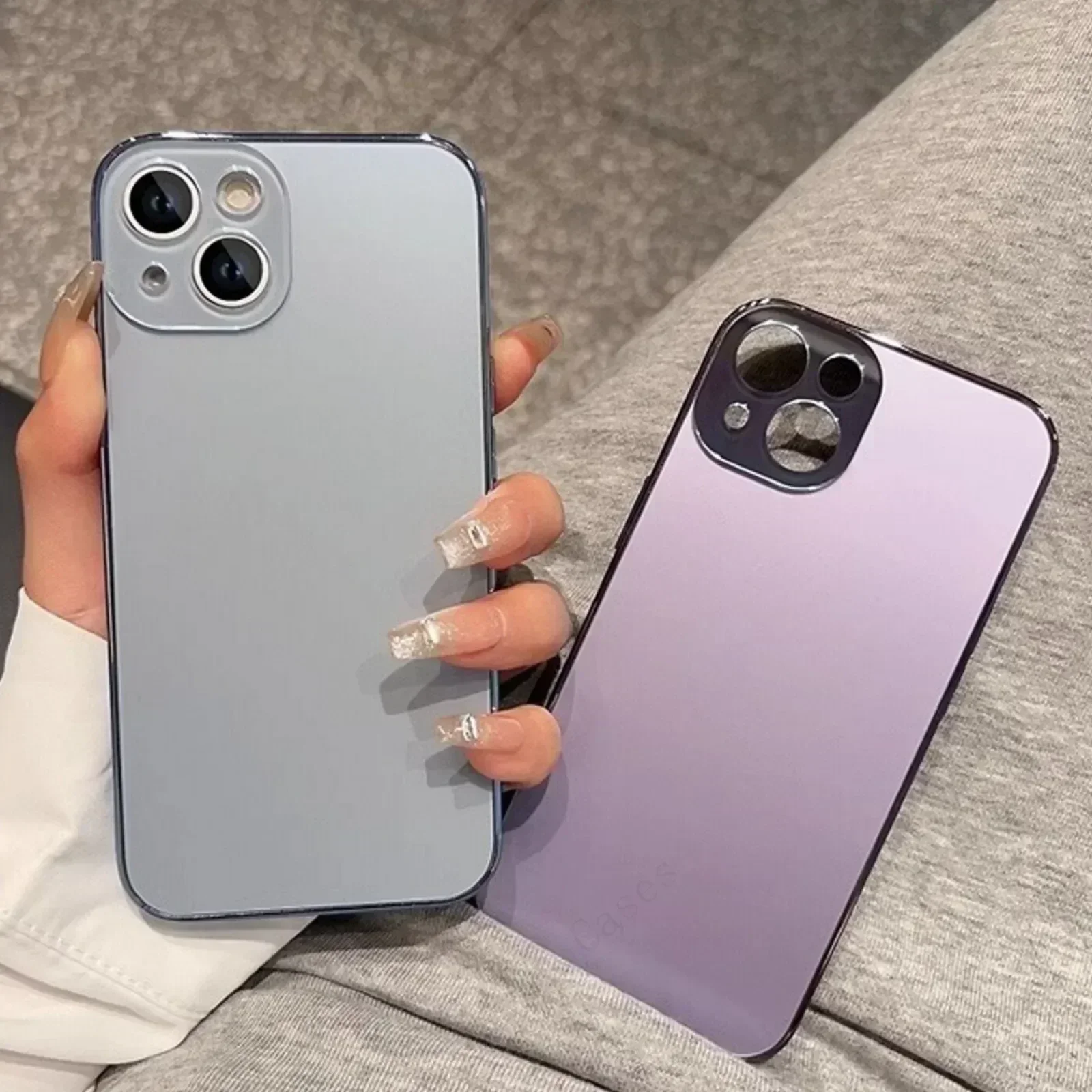 Оригинальный силиконовый чехол-бампер AG для iPhone 15 14 13 12 Pro Max 11 Pro Max + Plus, защитная задняя крышка для объектива