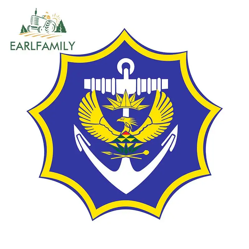 EARLFAMILY 13cm x 12.8cm Car Sticker for South African Air Force Vinyl Window Bumper Decal South African Decal Car Accessories