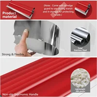 25cm/40cm Drywall Smooth Trowel Brush Wall Flexible Blade Spray Paint Finishing Putty Building Tools Wall Material Tools 5