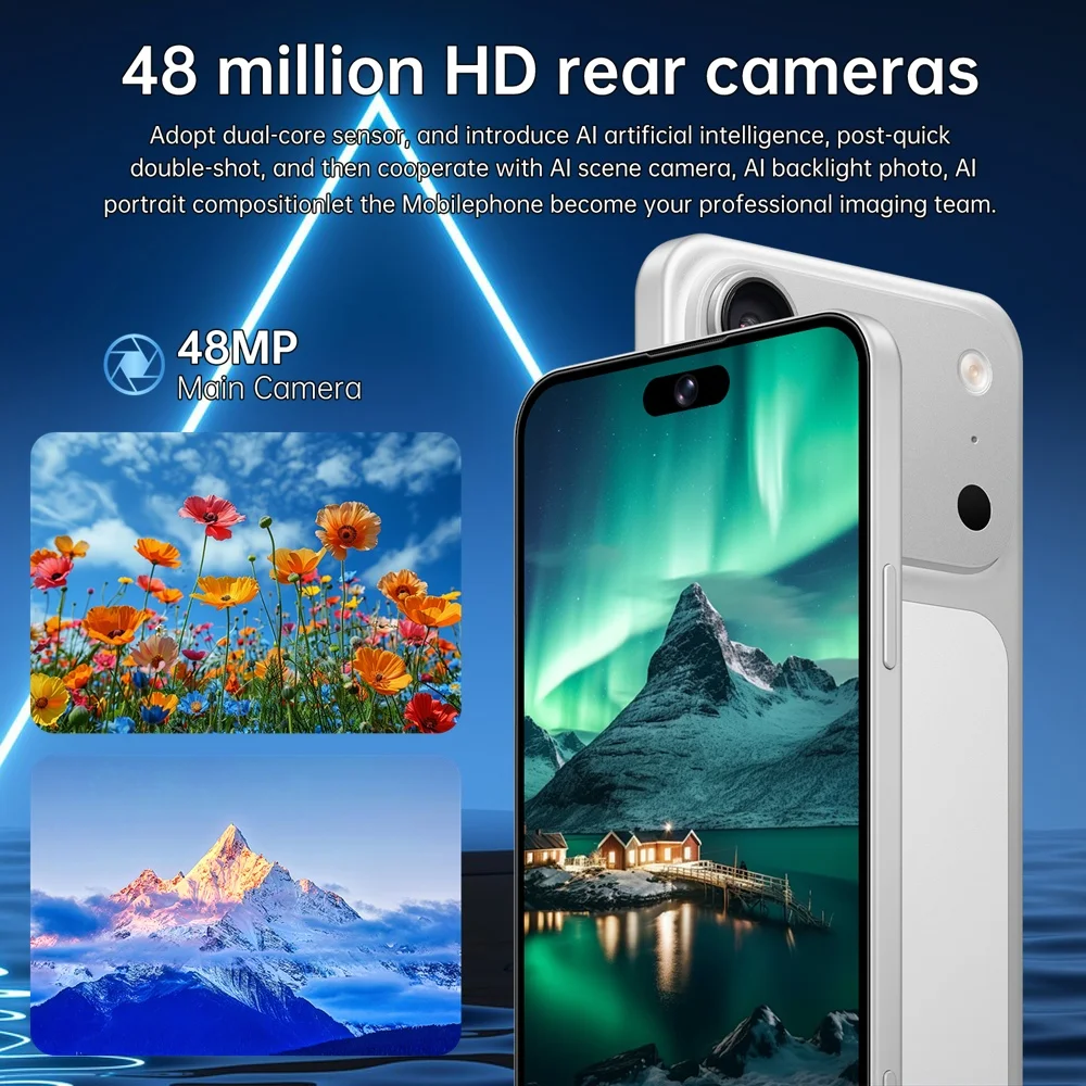 K-Touch Original M18 Pro Max Mobile Phones 5G Dual SIM Smartphone 7.3HD Android Cell Phone 16+48MP Camera 7800mAh Wifi GPS Global Version Gift Cellphones For Men Women