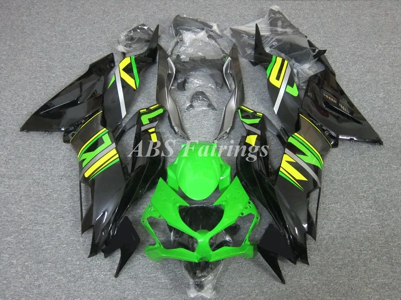 4Gifts New ABS Motorcycle Fairings kit Fit For Kawasaki ZX-6R 636 19 20 21 22 23 24 2019 2020 2021 2022 2023 2024 Custom Green