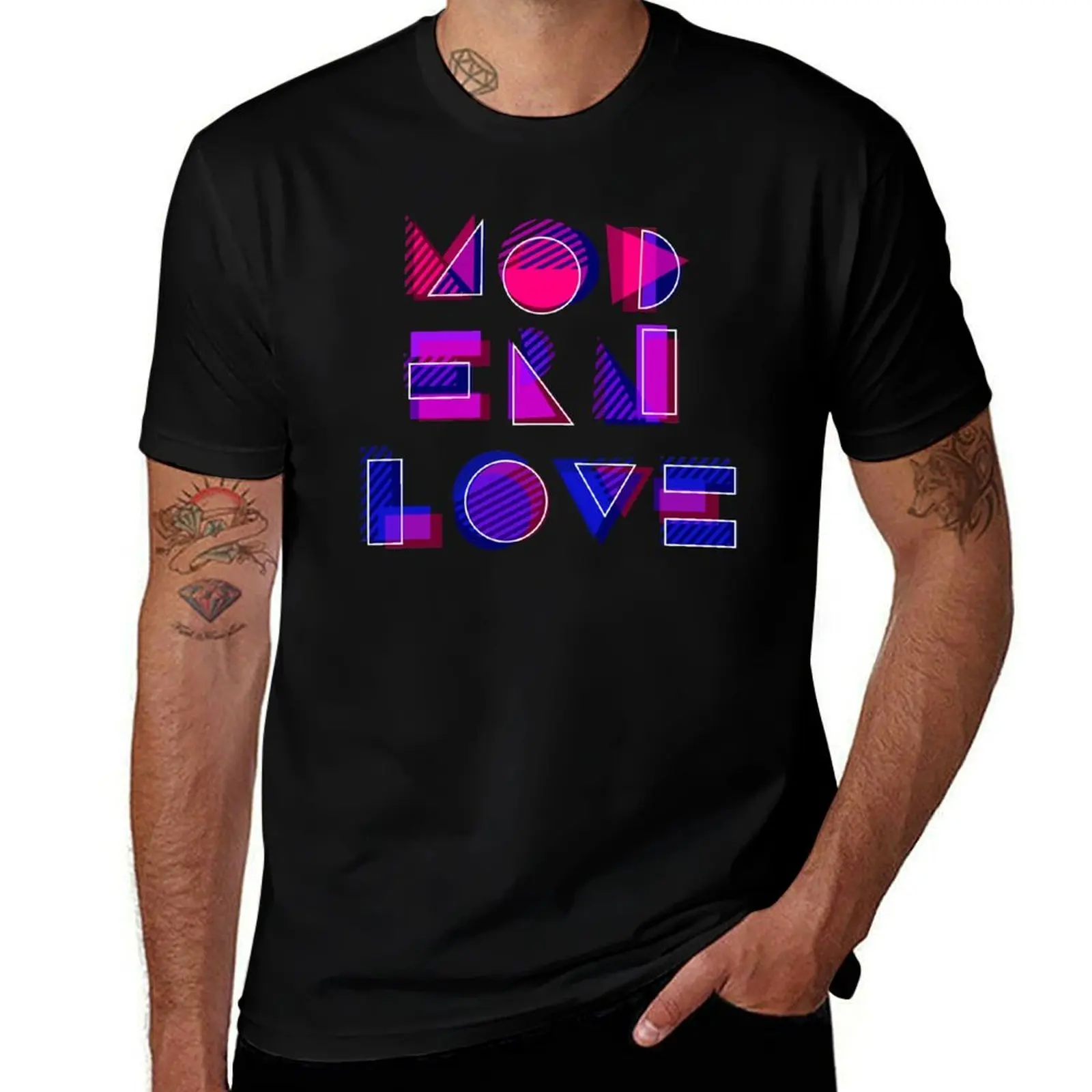Modern Love (bonus) T-Shirt Minimalist Casual Short Sleeve Top T-Shirt