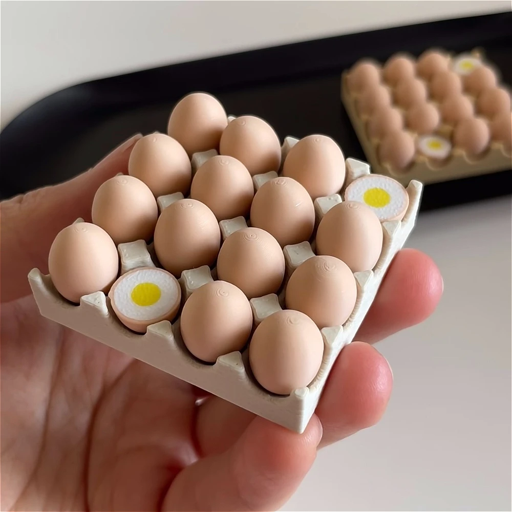 Egg Tray Fridge Magnets Polaroid Photo Holder Multifunctional Egg Shape Decor Car Interior Ornament Home Refrigerator Decoration
