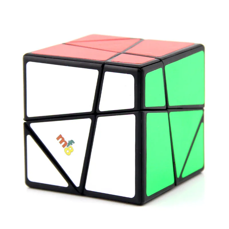 MF8 Fish Shape Skewed Magic Cube Speed Puzzle Twisty Brain Teaser Educational Toys for Children Inequality Strange Shape