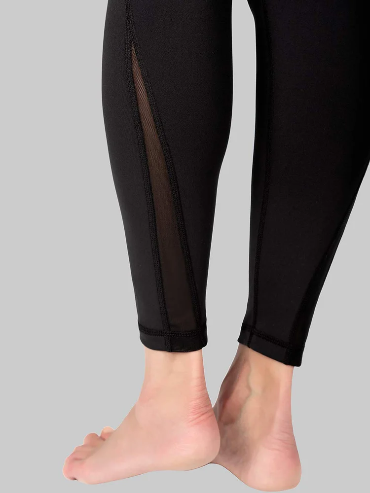 Pantalones de Yoga para correr, pantalones ajustados de cintura media de gran tamaño, bolsillos pequeños de melocotón con pantalones deportivos, europeos