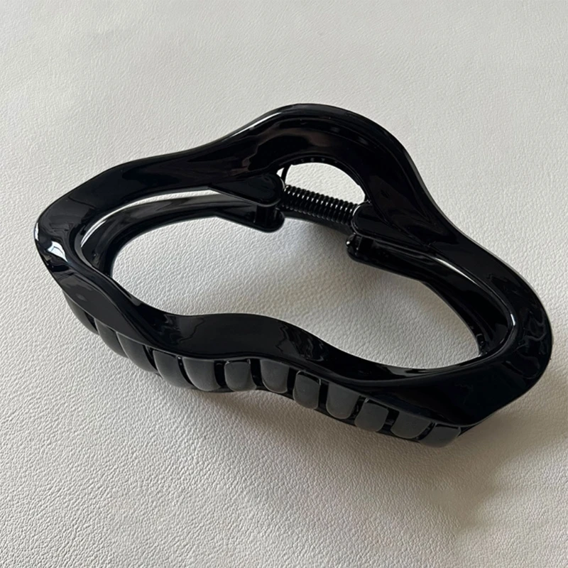  Trendy Cloud Acrylic Hair Clip Extended Hold Flexible Styling Hair Accessory
