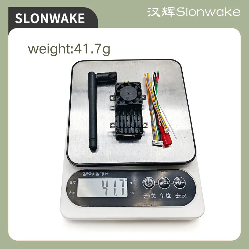 Torre VTX de 3000mW, 0 latencia OSD/TBS/48CH + 1800TVL, cámara FPV Starlight de 1/1,8 pulgadas, 5-40V para Dron, coche RC, batería larga de alto alcance Li