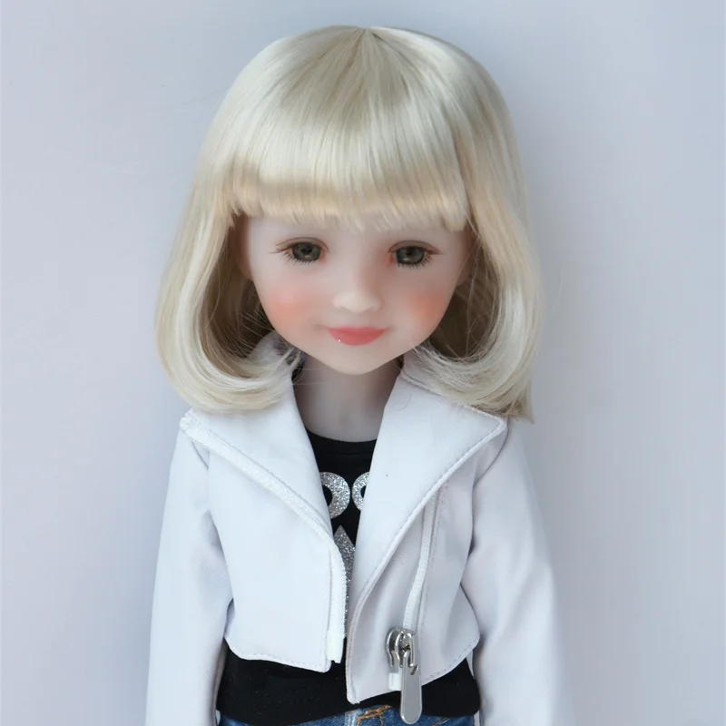 Jusuns 1/3 SD DOD Doll Hair  JD770 8-9inch 21-23cm Short C-Curly Bobo Synthetic Mohair BJD Doll Wigs