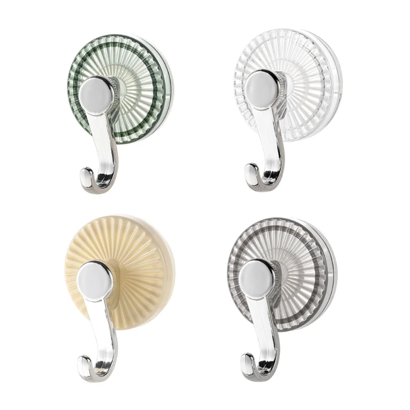 N5KC Bathroom Wall Hook Featuring Powerful Suction for Towels Robes and Clothes Gentle Installation ABS Plastic