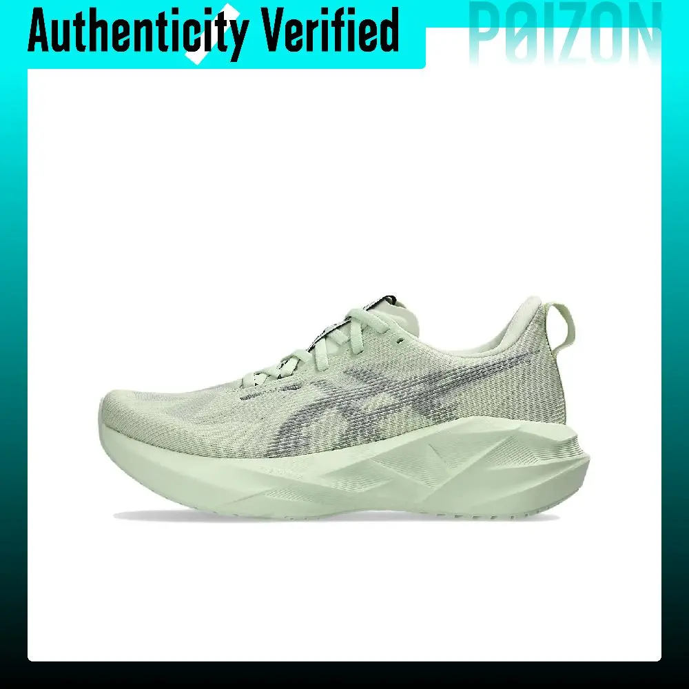 ASICS NOVABLAST 5 Abrasion Resistant Low top Rubber BLAST Casual Running Shoes Women's Green 1012B765-301