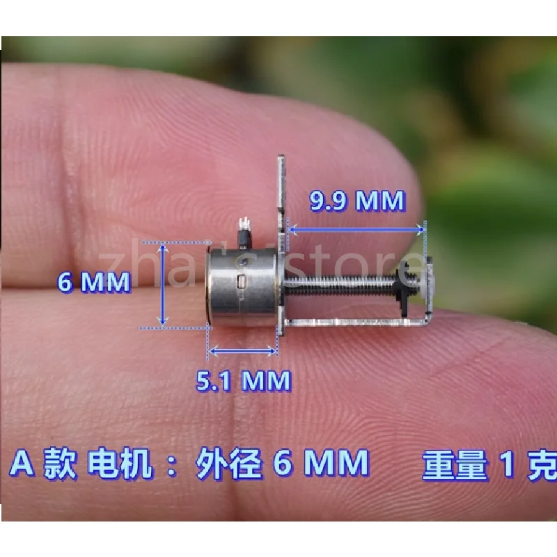 20pcs Micro Two Phase Four Wire Stepping Nidec Motor with Slider Optical Instrument Focusing Motor