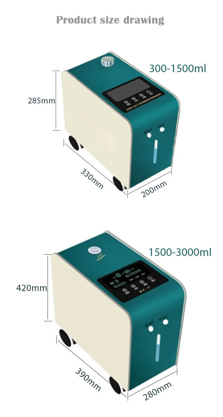 PEM Hydrogen Machine Inhaler Pure Water Electrolysis Hydrogen Breathing Generator