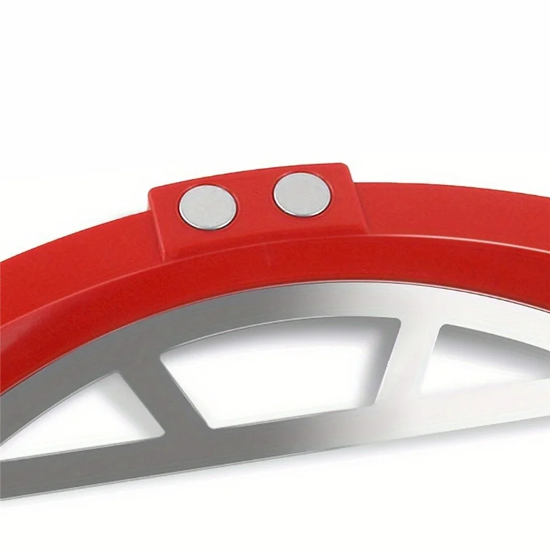 ABNO-Universal 5 Gallon Barrels Scraper,For Tile Work, Stainless Steel Edges Magnetic Design Retains Wet Mixing Capacity