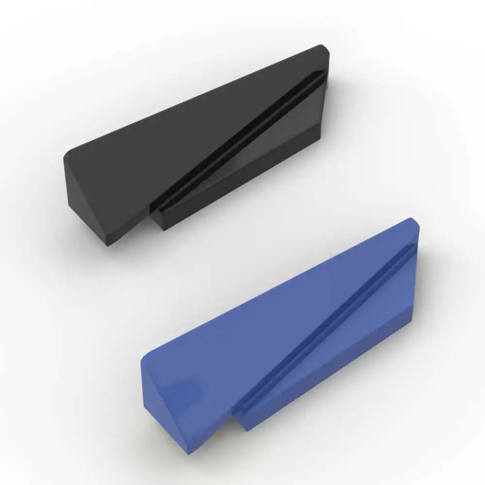 MOC 10PCS Part อิฐ 3389 Wedge 5x1x1 ฐานขวา Building Blocks ชุด 1/3 4x1 บ้านปราสาทอนุภาคปริศนา DIY ของเล่นเด็กของขวัญ