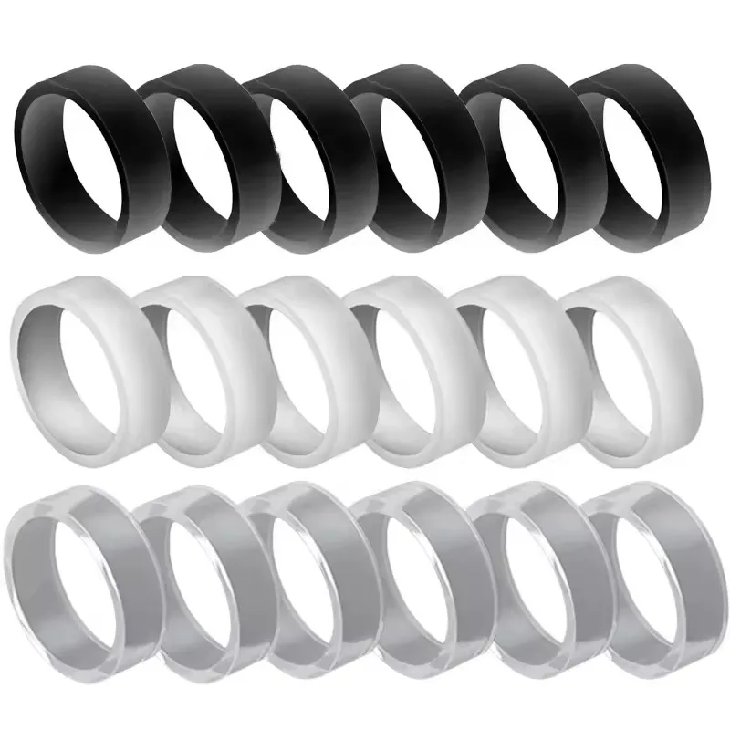18-1Pcs Joystick Rocker Schutz Ring für Steam PS5 PS4 Xbox Deck Spiel Elastische Gummi Unsichtbare Anti-verschleiß Schutz Ringe Abdeckung