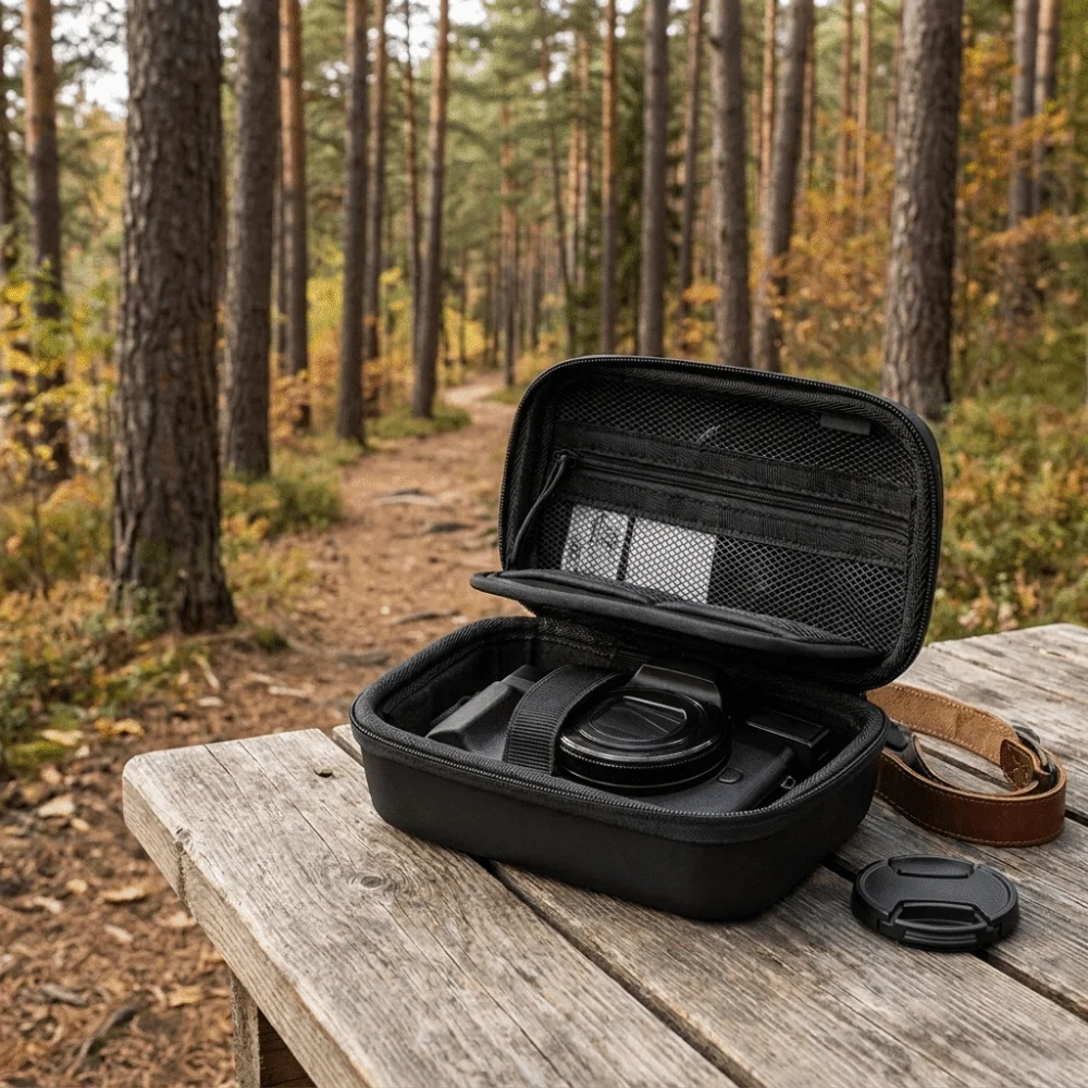 Hard Shell Camera Case Dustproof Portable Digital Camera Storage Box Universal Waterproof Protective Carrying Bag