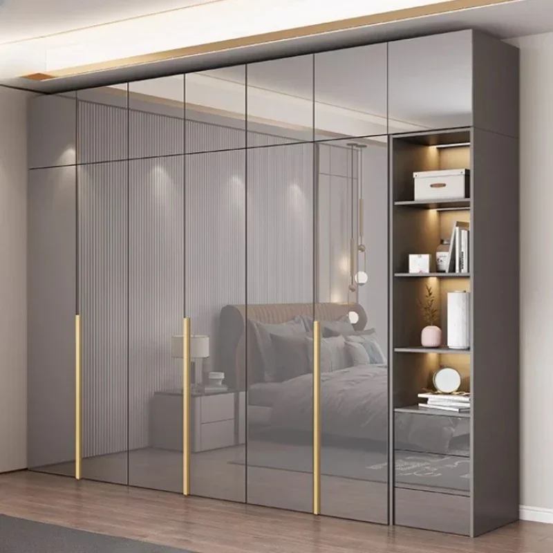 Storage Drawer Wardrobe Space Saving Multifunction Closet Systems Wardrobe Bedroom Wooden Doorsplacard De Vetement Furniture