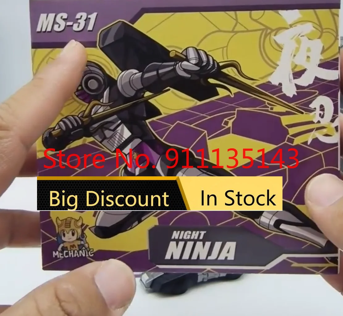 

Dr. Wu Mechanic Toy Ms-31 Night Ninja Mini Arcee In Stock