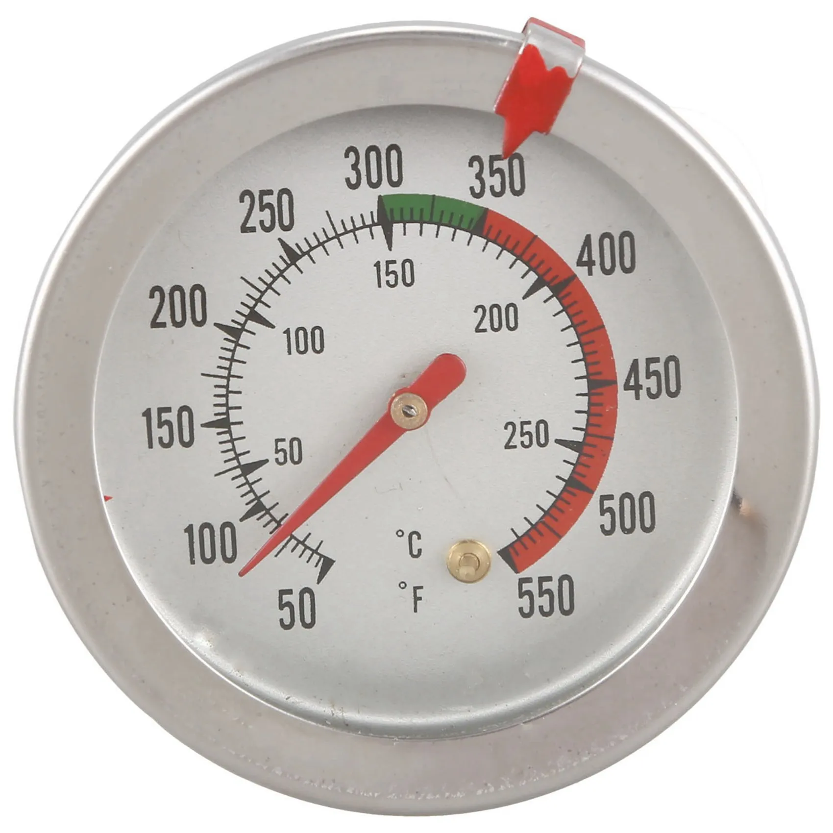 KYCOR-Handy 8 Inch Probe Deep Fry Meat Turkey Thermometer With 2 Inch Dial For BBQ Grill Pot Pan Kettle 50℉-550℉(2 Piece)
