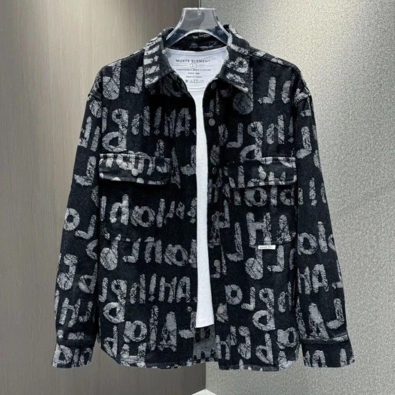 Loose Vintage Casual Jacket For Men Stylish Coat