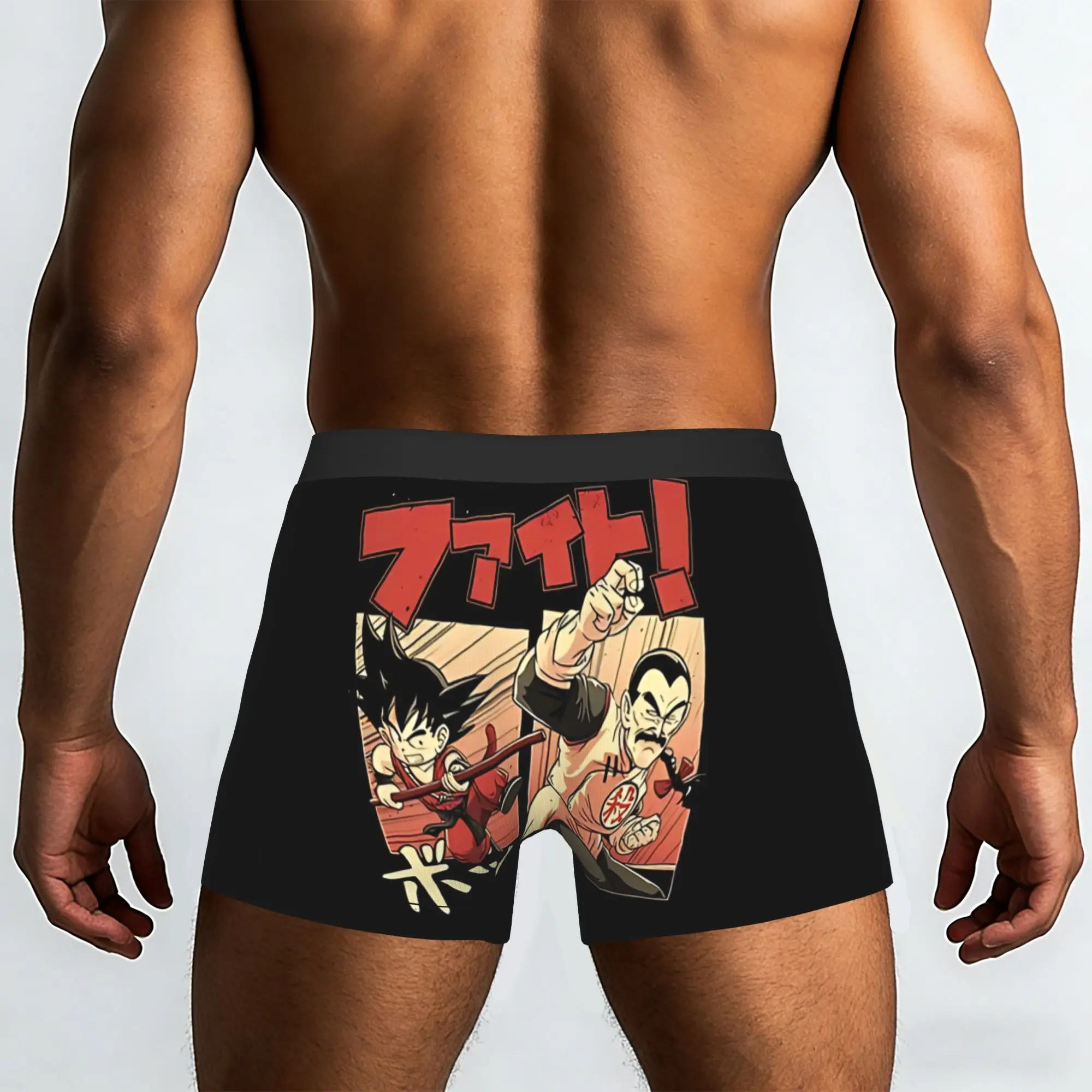 Cute Fight  Bandai DRAGON BALL Underpants Breathbale Panties Men's Underwear Comfortable Shorts Boxer Briefs